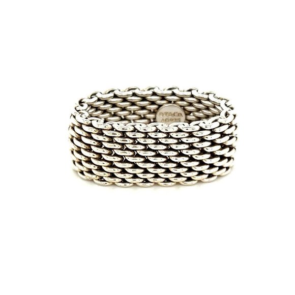 Tiffany & Co. Jewelry - T&Co. 925 Mesh Ring